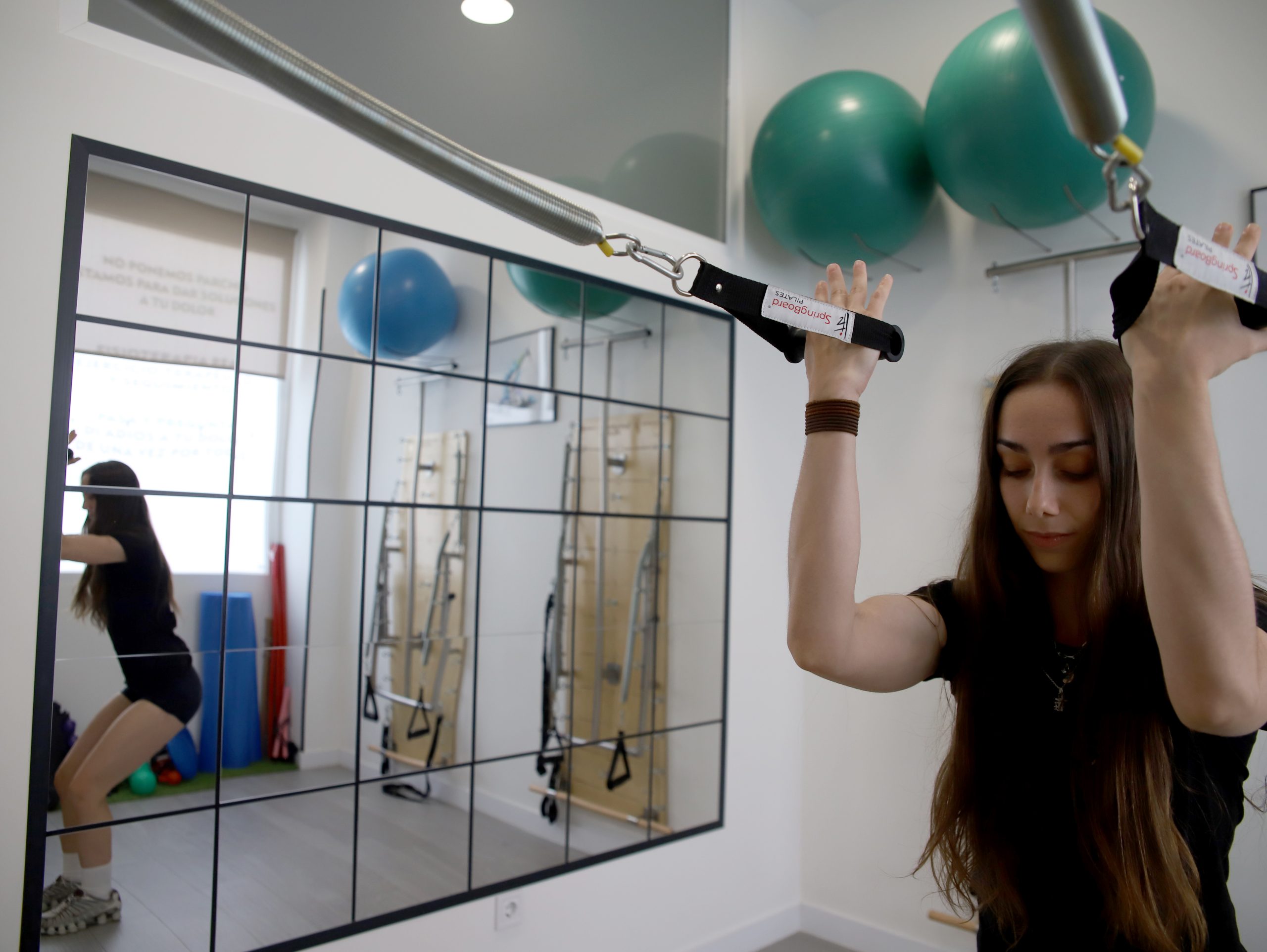 Ejercicios de Pilates Springboard en Carabanchel